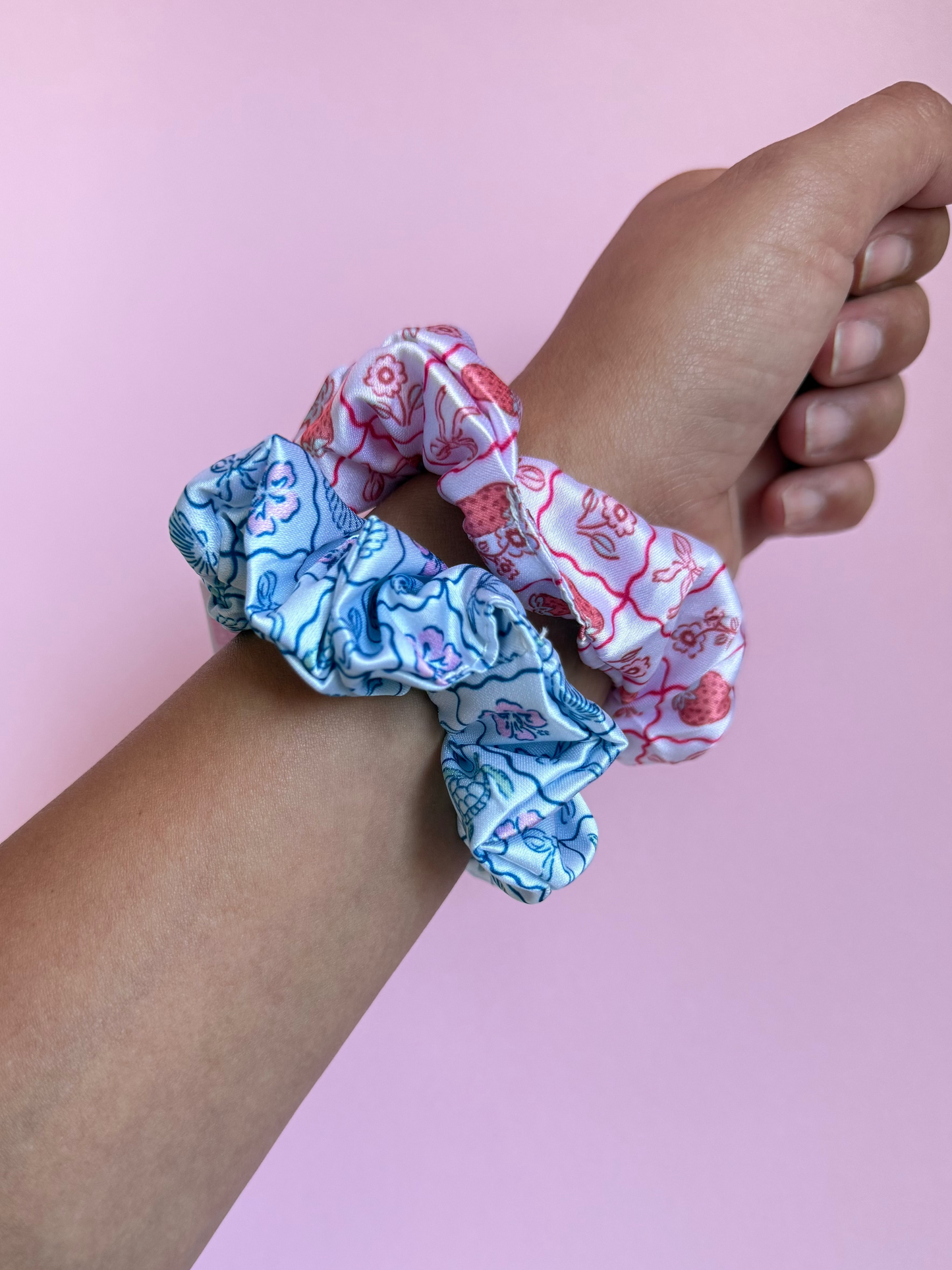 Scrunchie Erdbeere x OCEAN BERRY