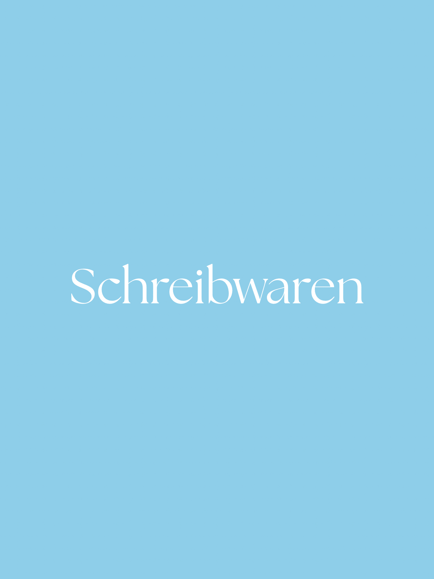 Schreibwaren