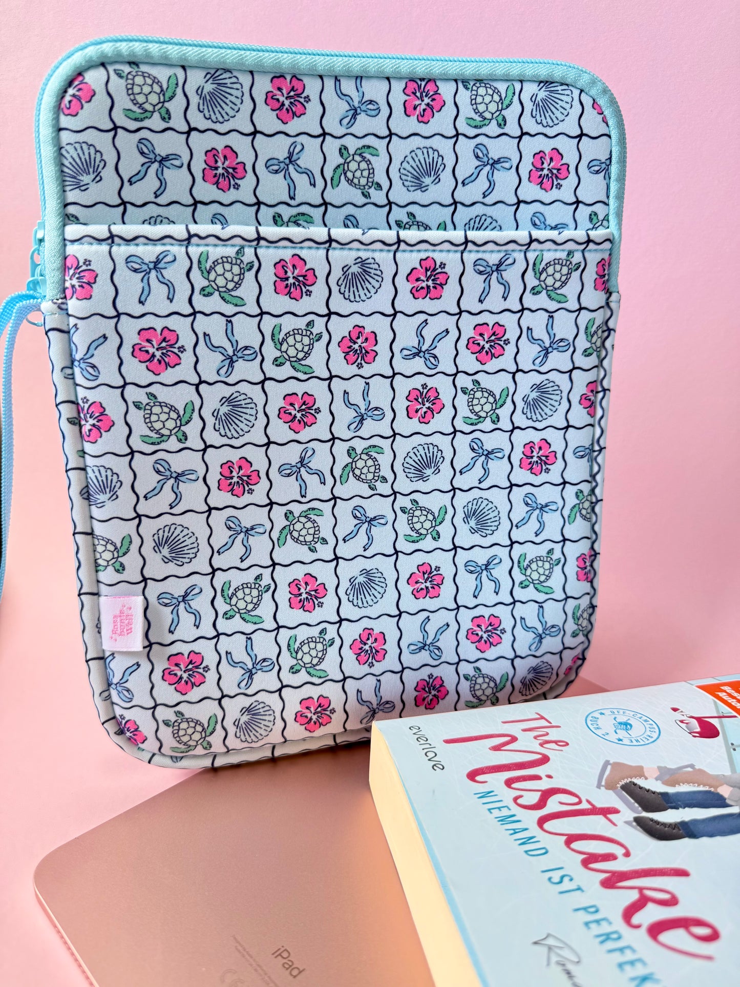Tablet- & Büchertasche Schildkröte x OCEAN BERRY