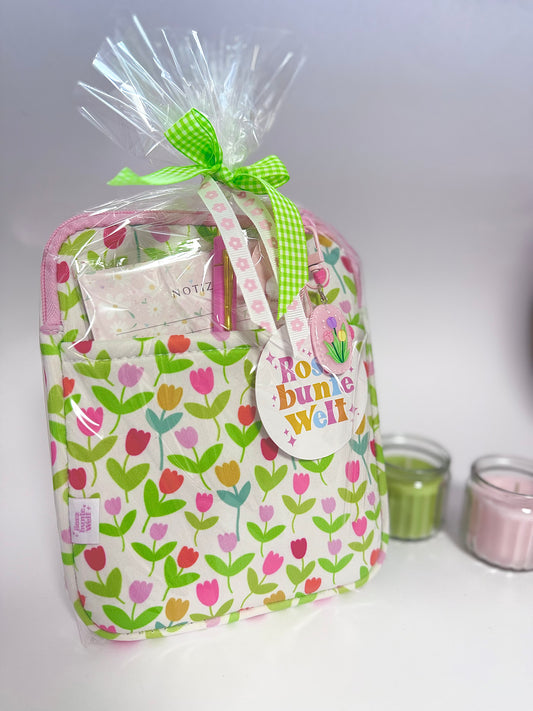 Geschenkset Nr. 2 – Organizer Tasche, Notizblock & Kugelschreiber