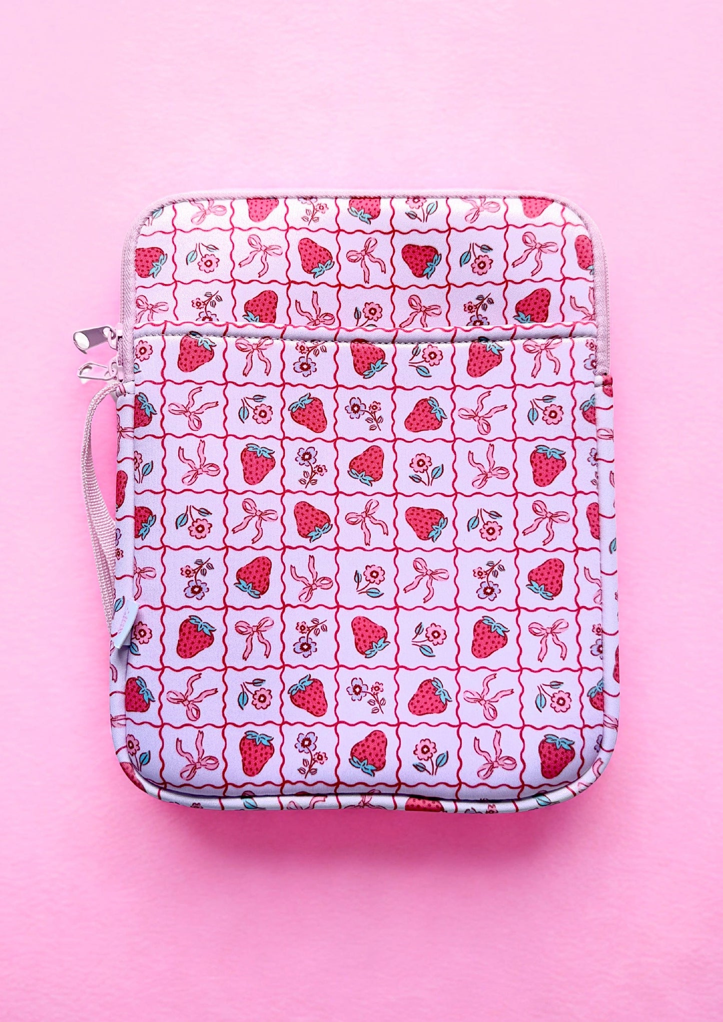 Tablet- & Büchertasche Erdbeere x OCEAN BERRY