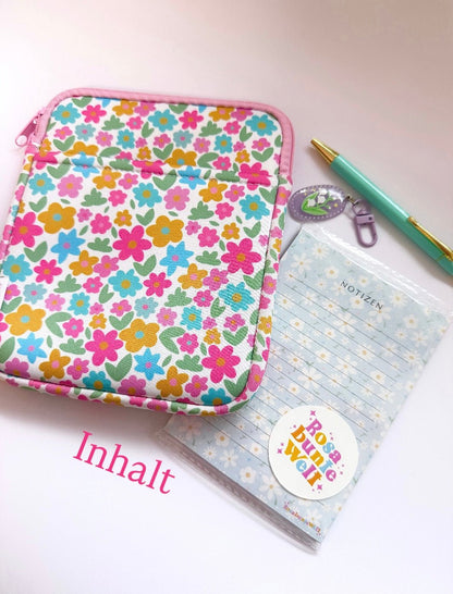 Geschenkset Nr. 3 – Organizer Tasche, Notizblock & Kugelschreiber