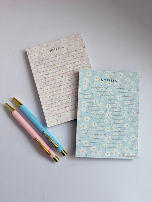 Notizblock A6 30 Seiten x DAISYLICIOUS