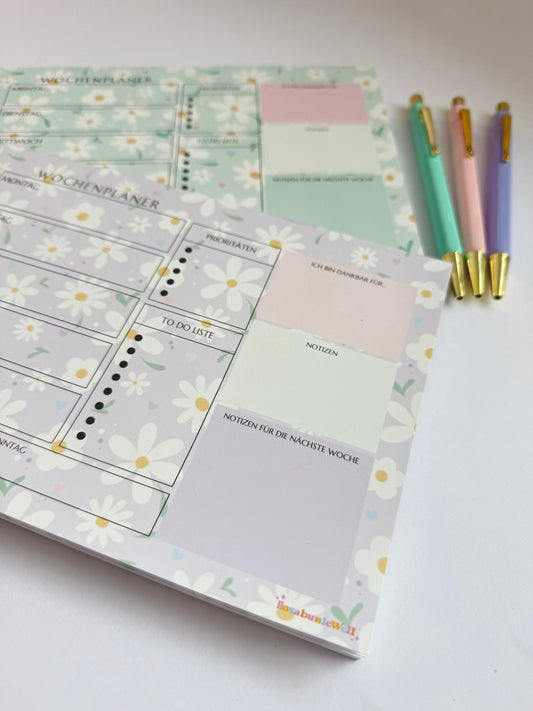 Wochenplaner A5 25 Seiten x DAISYLICIOUS